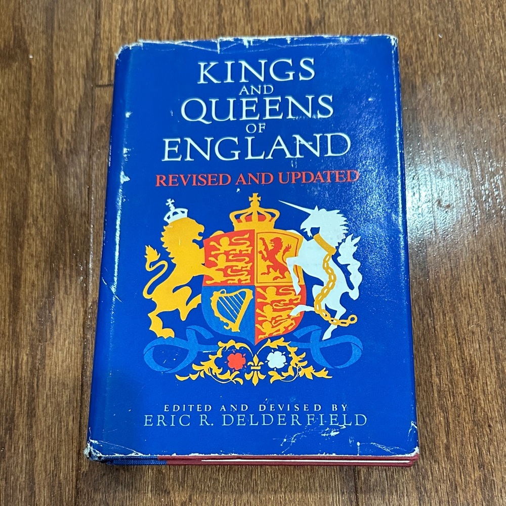 Kings and Queens of England hardcover Book 1982